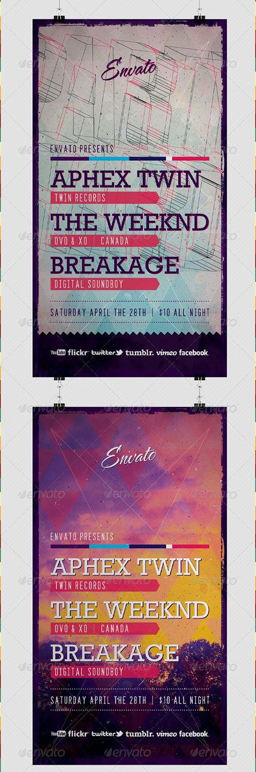 lounge chill area flyer poster template free club party psd flyer templates - free premium psd flyer templates to download