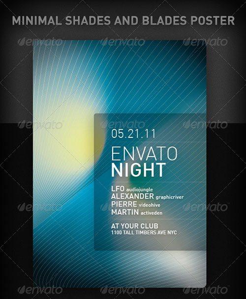 minimalistic simple clean illustrated vector flyer poster template free club party psd flyer templates - free premium psd flyer templates to download