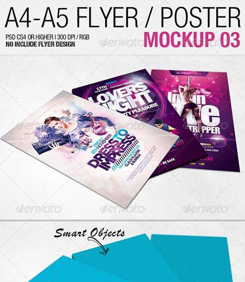 flyer poster mock up mockups template free club party psd flyer templates - free premium psd flyer templates to download
