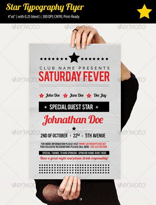 minimalistic simple clean illustrated vector flyer poster template free club party psd flyer templates - free premium psd flyer templates to download