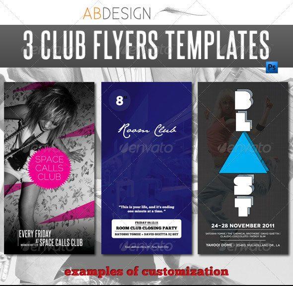 dub step music party club flyer poster template free club party psd flyer templates - free premium psd flyer templates to download