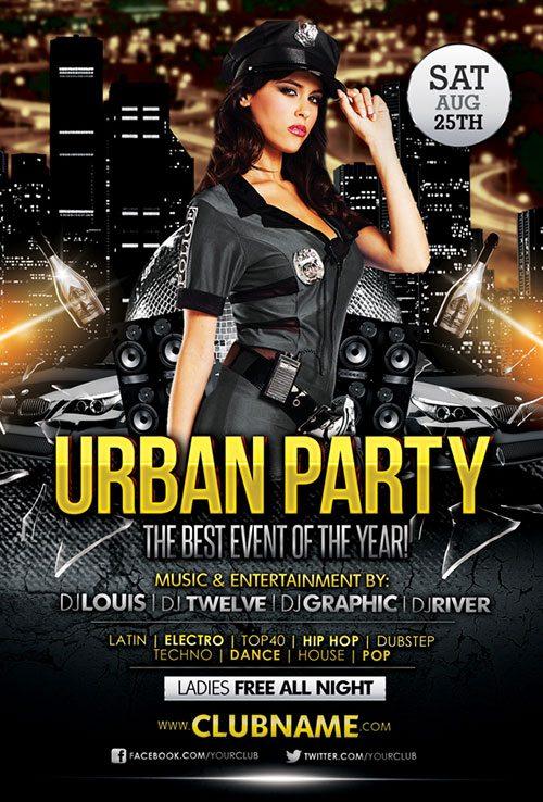 free psd flyer poster template free club party psd flyer templates - free premium psd flyer templates to download