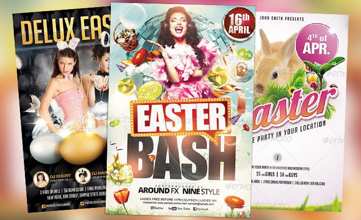 Top 15 Best Easter PSD Flyer Templates for Easter
