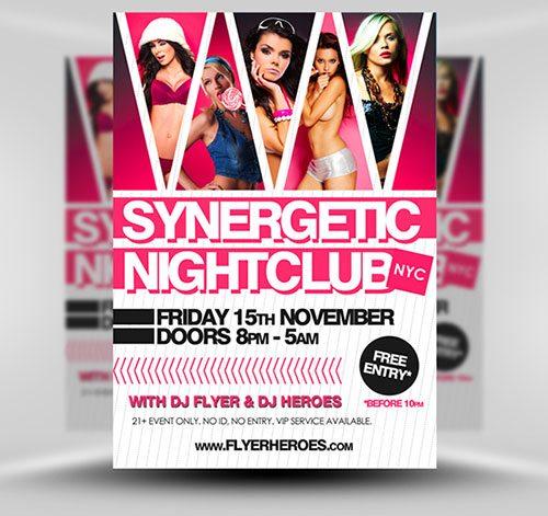 top 20 free party club nightclub night flyer templates for photoshop free to download at flyersonar