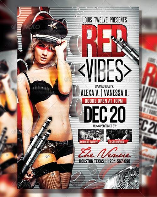 Red Vibes | Flyer Template