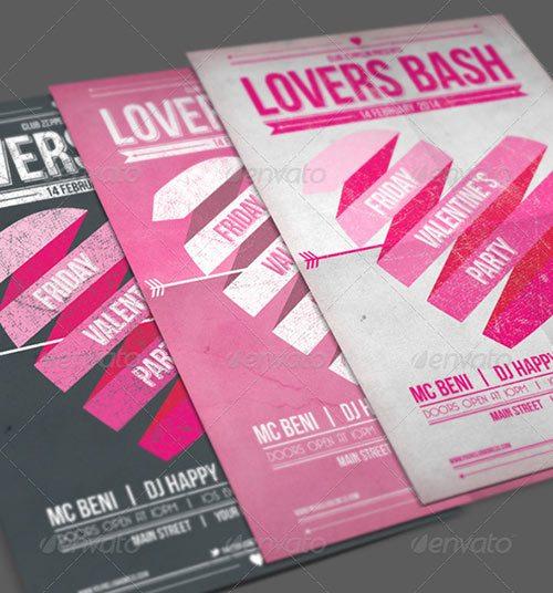 Valentine's Day Party - Event Flyer Template 3