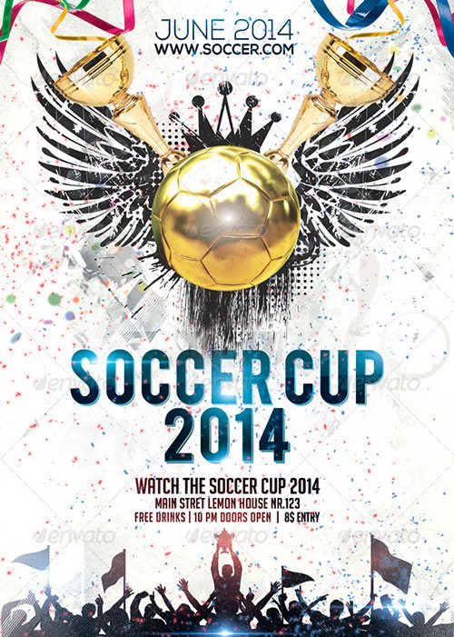 Soccer Cup 2014 Flyer