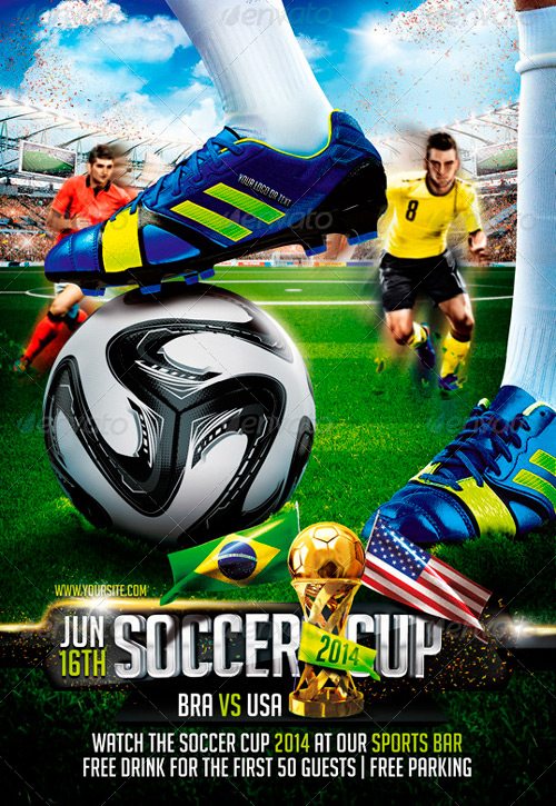 Soccer Cup 2014 Flyer
