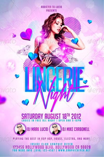 Ladies Night Party - Club Flyer Template