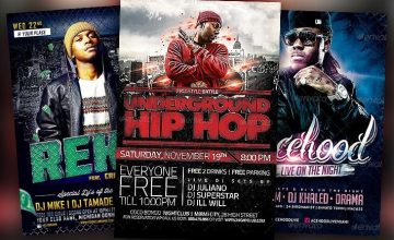 Download Download The Best Hip Hop Flyer Templates For Photoshop