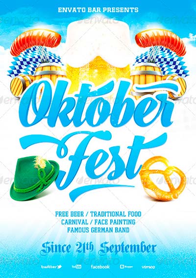 Oktoberfest Festival Poster Vol.2