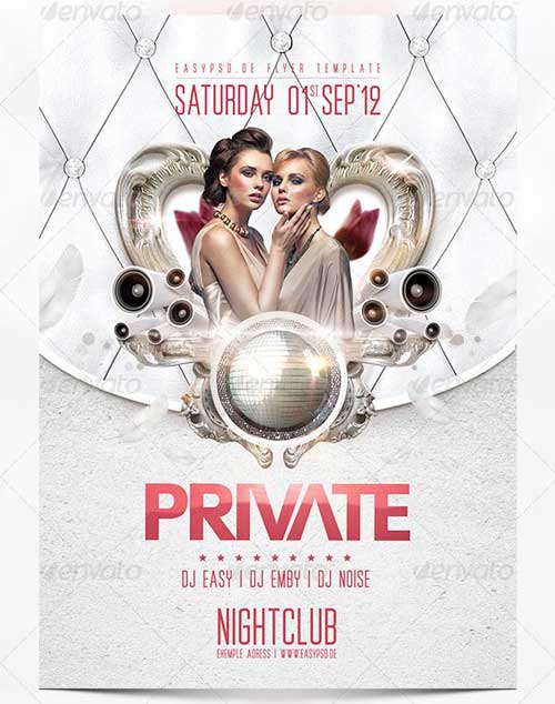 Private Flyer Template