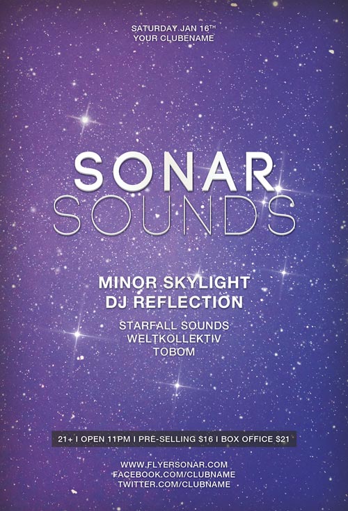 Sonar Sound Minimal Electro Template Vol.1