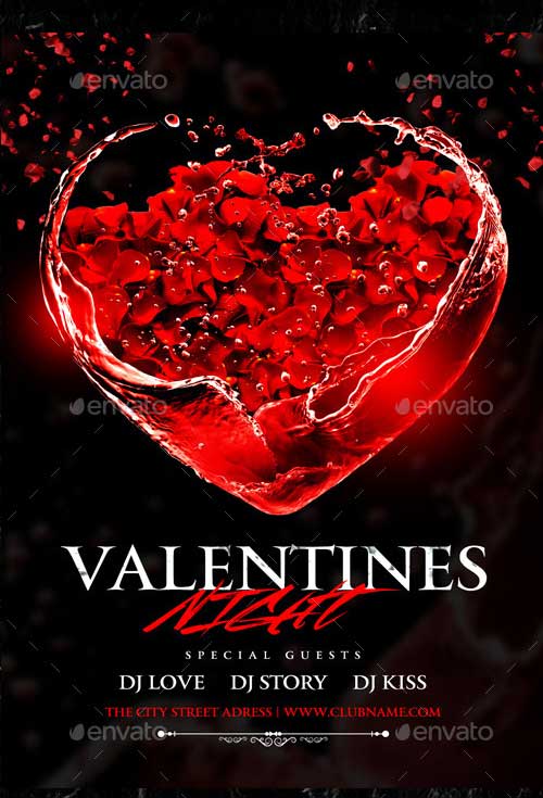 Valentines Night Flyer