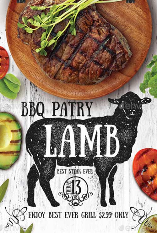 BBQ Party Flyer / Poster Template