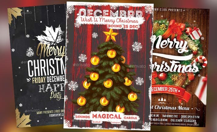Top 50 Christmas Flyer Templates of 2015