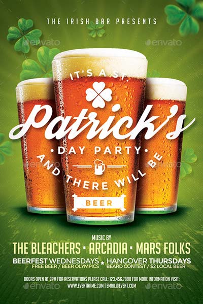 St. Patrick's Day Flyer Template