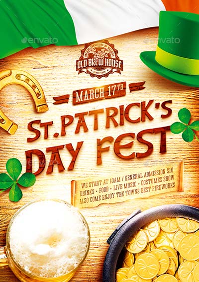 St. Patrick's Day Poster vol.5