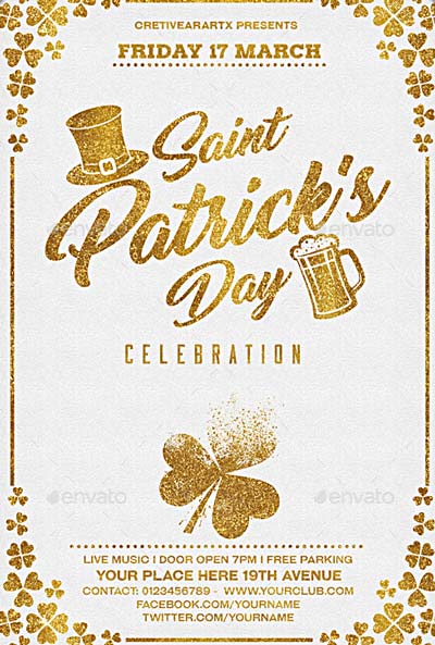 St. Patrick’s Day Party Flyer