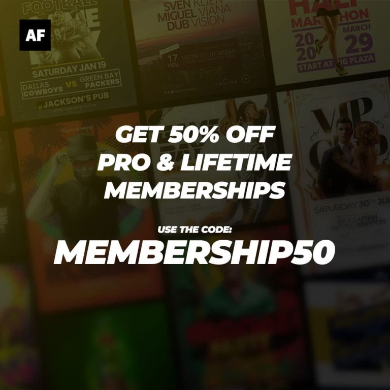 Get 50% off on Pro & Lifetime Memberships